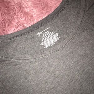 I’m selling this shirt, dark grey, from No Boundaries